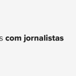 Entrevista com jornalistas