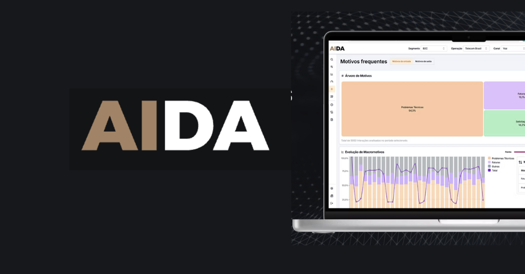 Lançamento de AIDA – empresa de IA generativa – com assessoria de imprensa